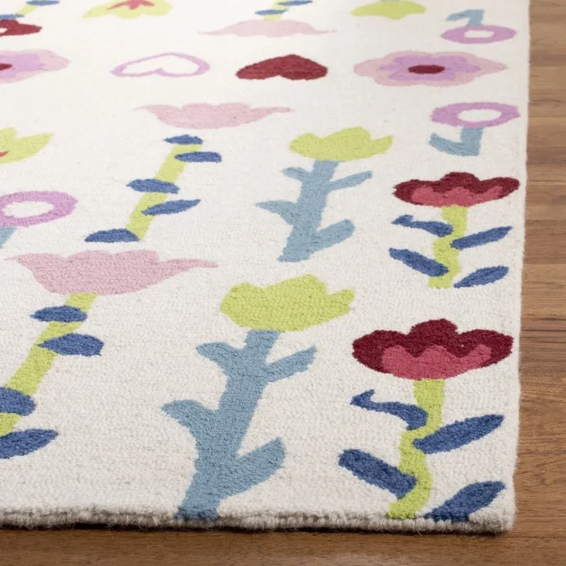 Tapete Kiddo Florecitas en Blanco