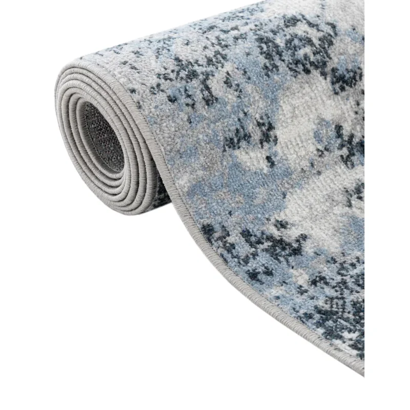 lavable camila gran medallon azul