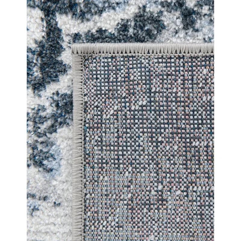 lavable camila gran medallon azul