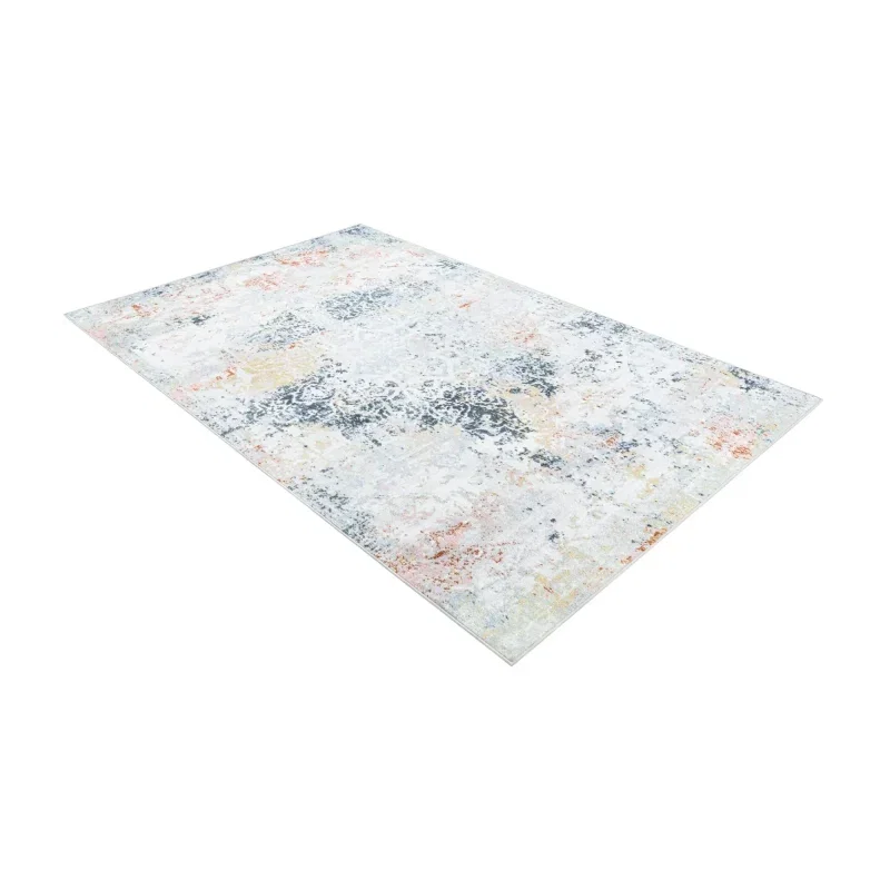 Tapete Lavable Camila Gran Medallon Multicolor