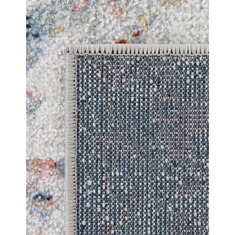 Tapete Lavable Camila Gran Medallon Multicolor