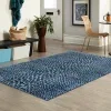 Tapete Lavable Camila Manchas Azul Marino
