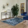 lavable camila tribal en azul