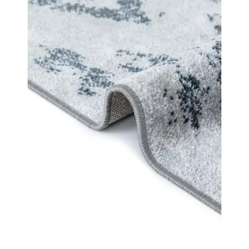 Tapete Lavable Camila Tribal Gris