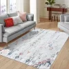Tapete Lavable Camila Tribal Gris