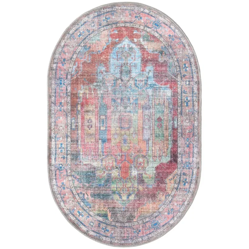 lavable lunar medallon en multicolor