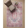 lavable lunar medallon en rojizo