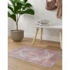 lavable lunar medallon en rojizo