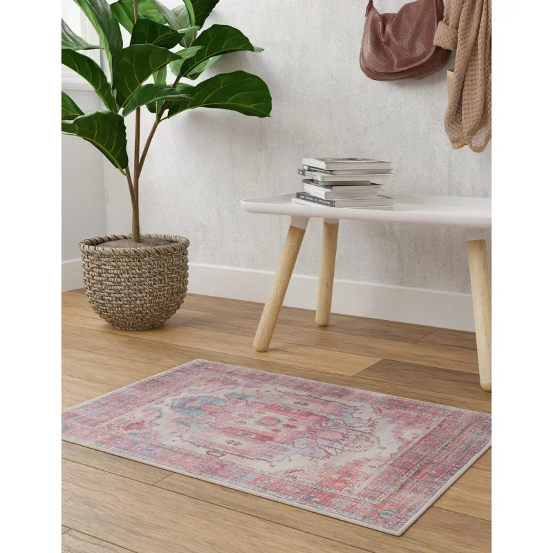 lavable lunar medallon en rojizo
