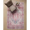 lavable lunar medallon en rojizo
