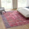 Tapete Lavable Lunar Rojo Antiguo