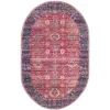 Tapete Lavable Lunar Rojo Antiguo