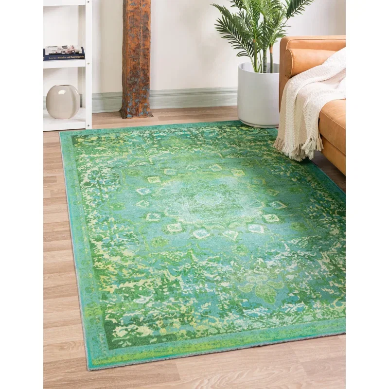 lavable renacimiento en verde primaveral