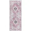 Tapete Lavable Yala en Rosa Coral