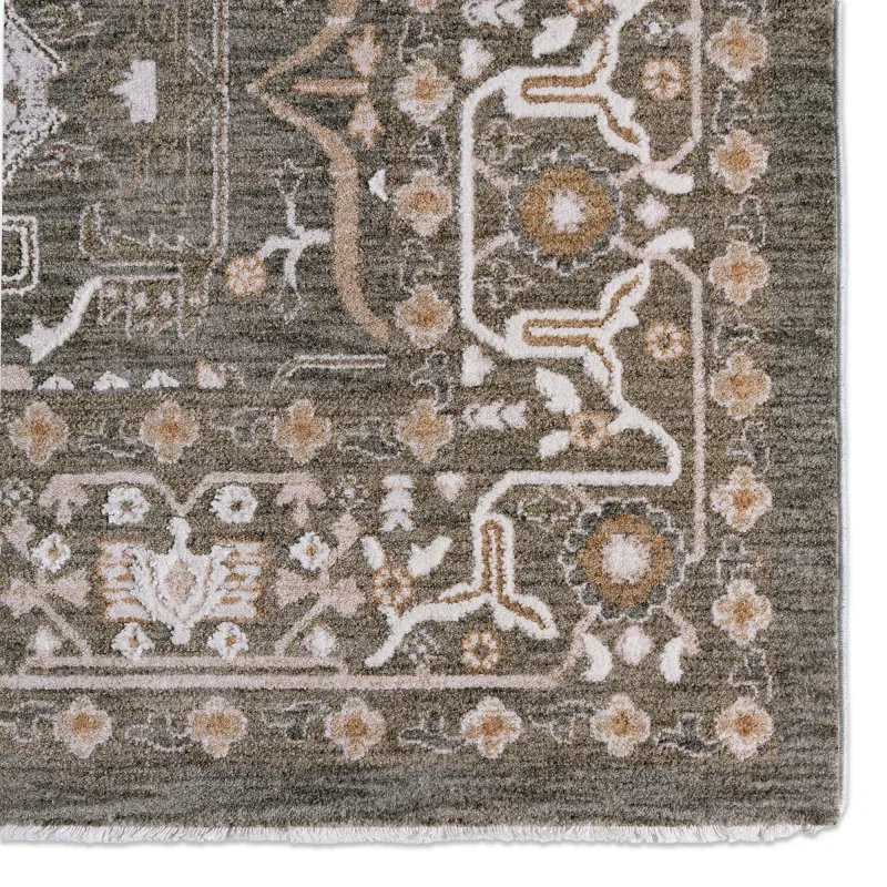 Tapete Liliana Árbol de la Vida Persa en Beige Taupe
