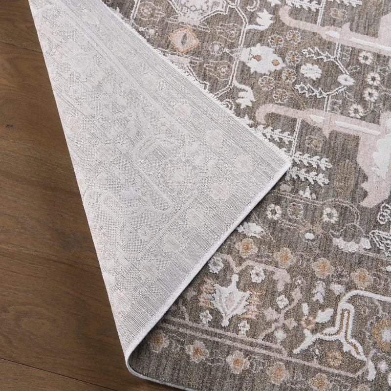 Tapete Liliana Árbol de la Vida Persa en Beige Taupe