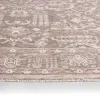 Tapete Liliana Medallón Persa en Beige y Gris