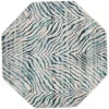 londres animal print en azul