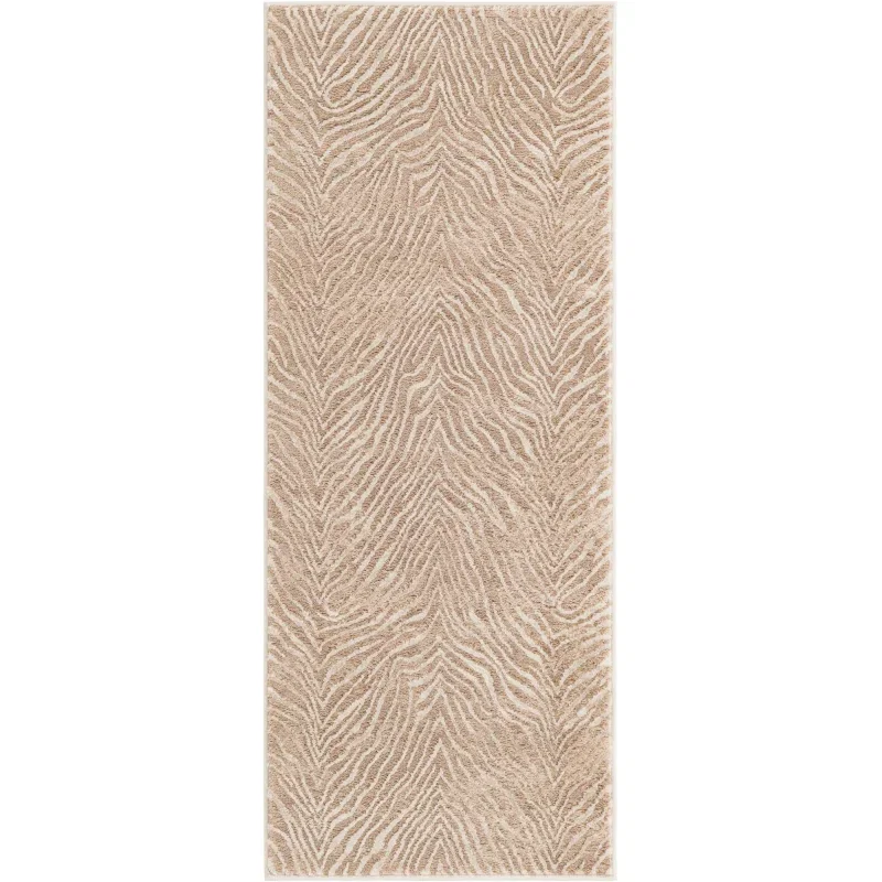 londres animal print en beige y marfil