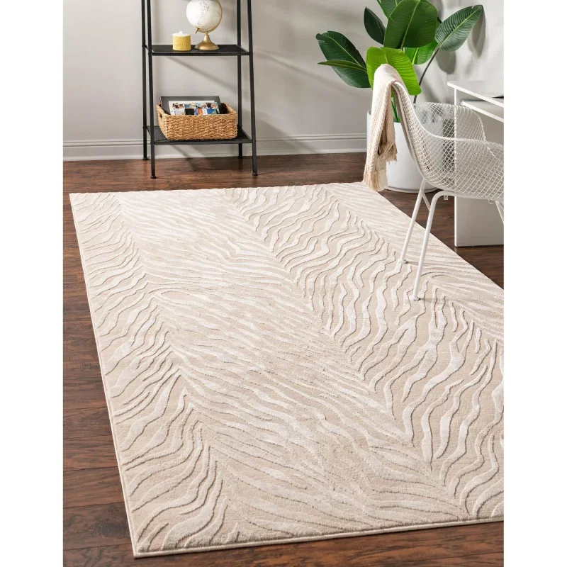 londres animal print en beige y marfil