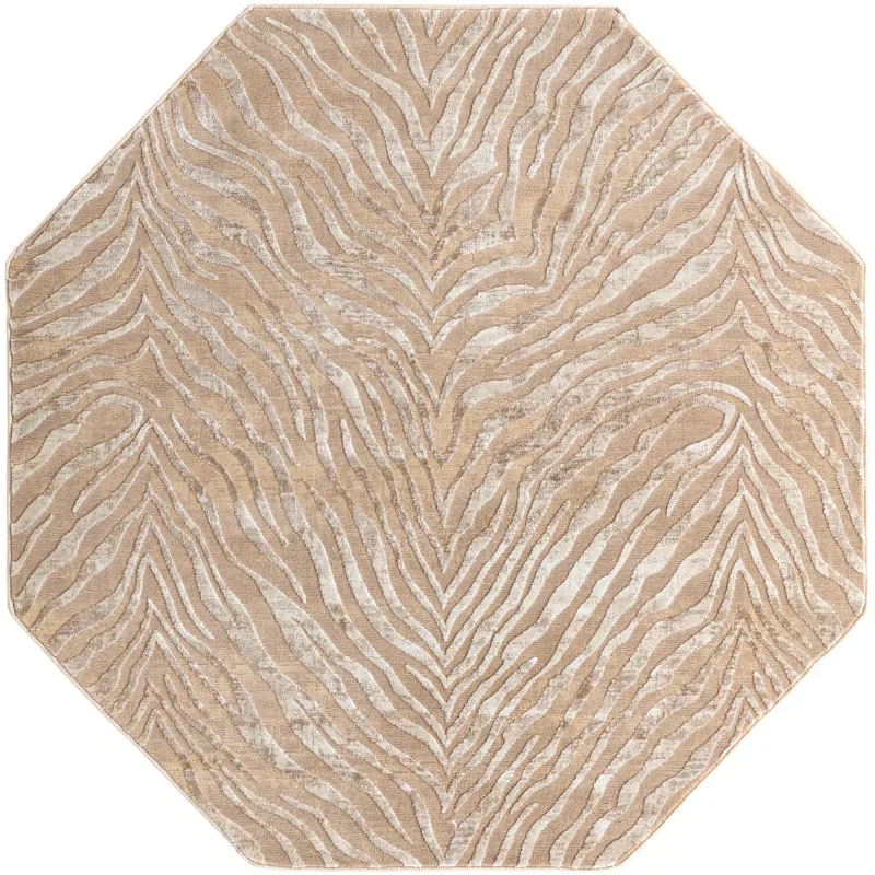 londres animal print en beige y marfil