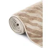 londres animal print en beige y marfil