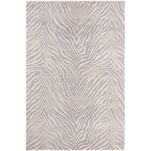 londres animal print en gris y marfil