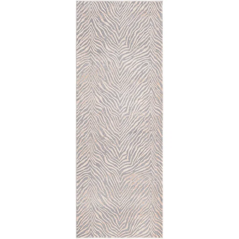 Tapete Londres Animal Print en Gris y Marfil