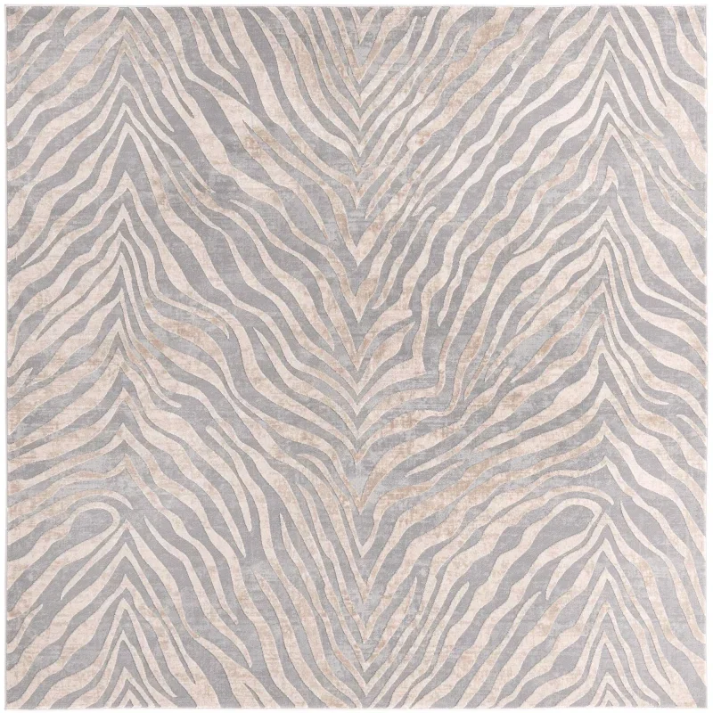 Tapete Londres Animal Print en Gris y Marfil