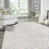 londres animal print en gris y marfil