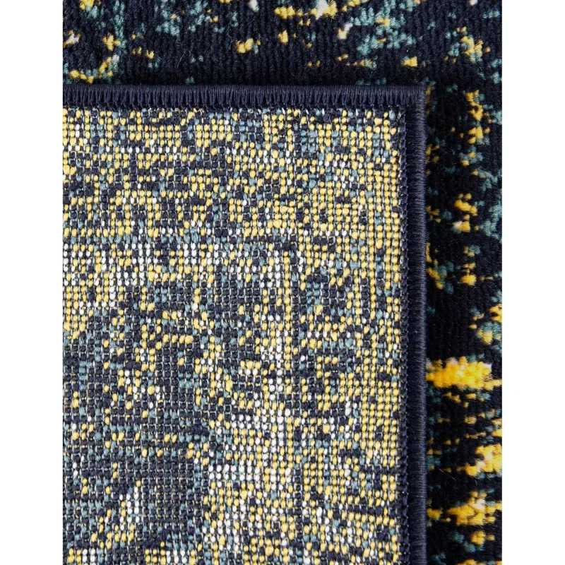 loren arboleda azul marino con amarillo