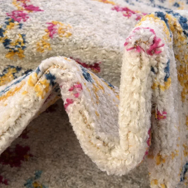 Tapete Magdalena Vintage en Rosa con Gris