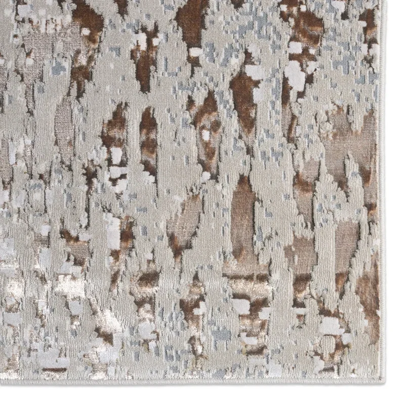 Tapete Manada Leopardo Brillante en Beige