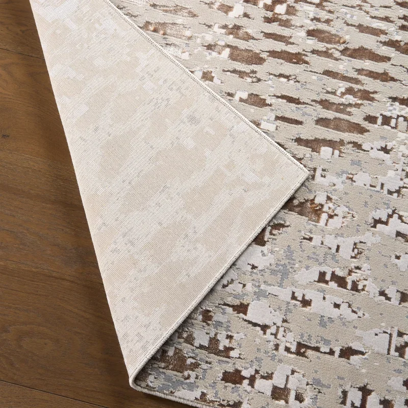 Tapete Manada Leopardo Brillante en Beige