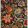 marroqui exterior floral en negro multicolor
