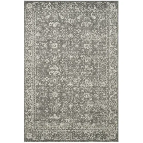 Tapete Memoria Vintage en Gris con Marfil