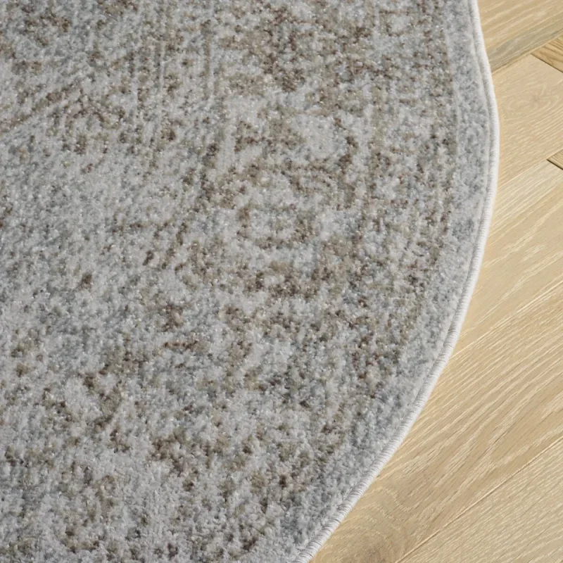 Tapete Memoria Vintage en Marfil con Taupe