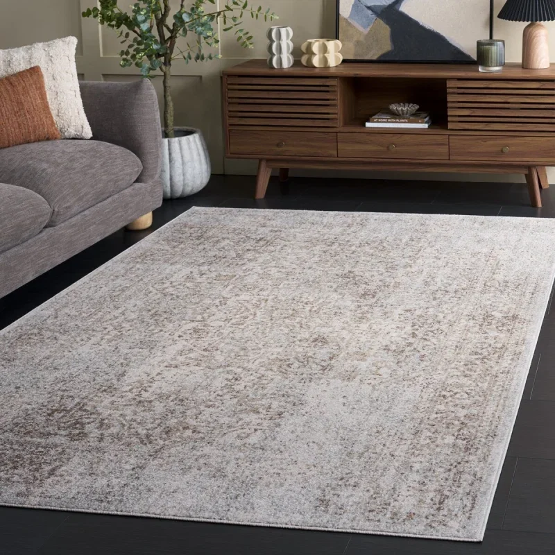 Tapete Memoria Vintage en Marfil con Taupe