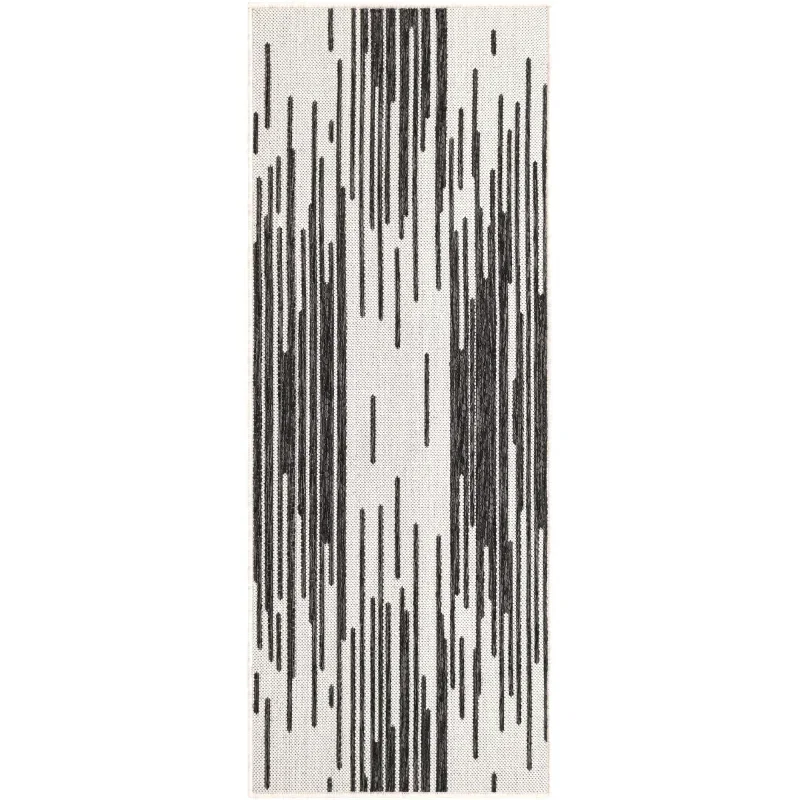 moderno exterior blanco y negro efecto desvanecido