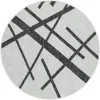 moderno exterior blanco y negro franjas sobrepuestas