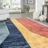 mosaicos de rayas en multicolor