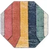 mosaicos de rayas en multicolor
