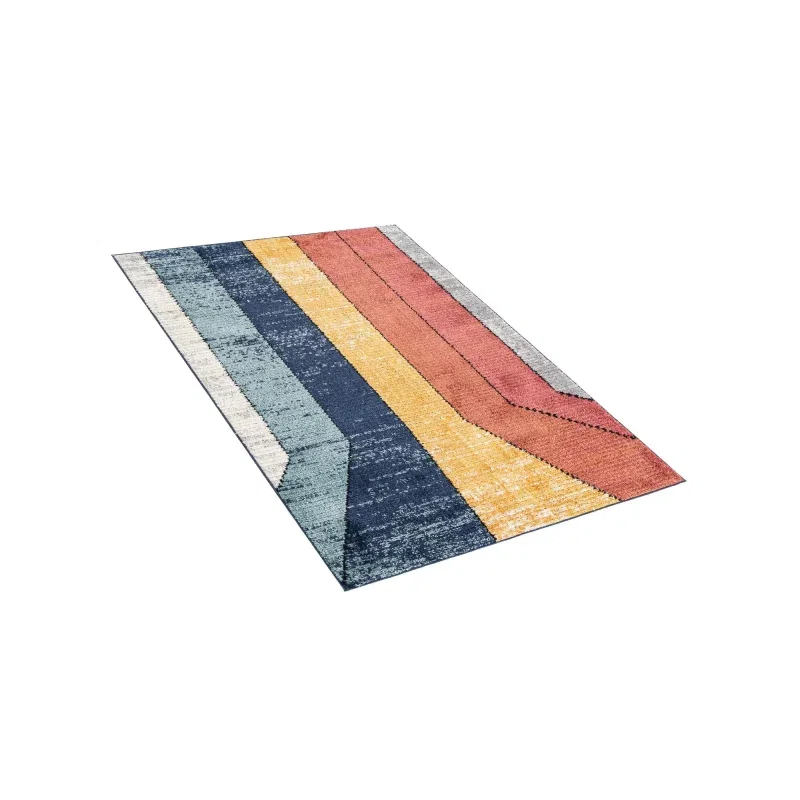 mosaicos de rayas en multicolor