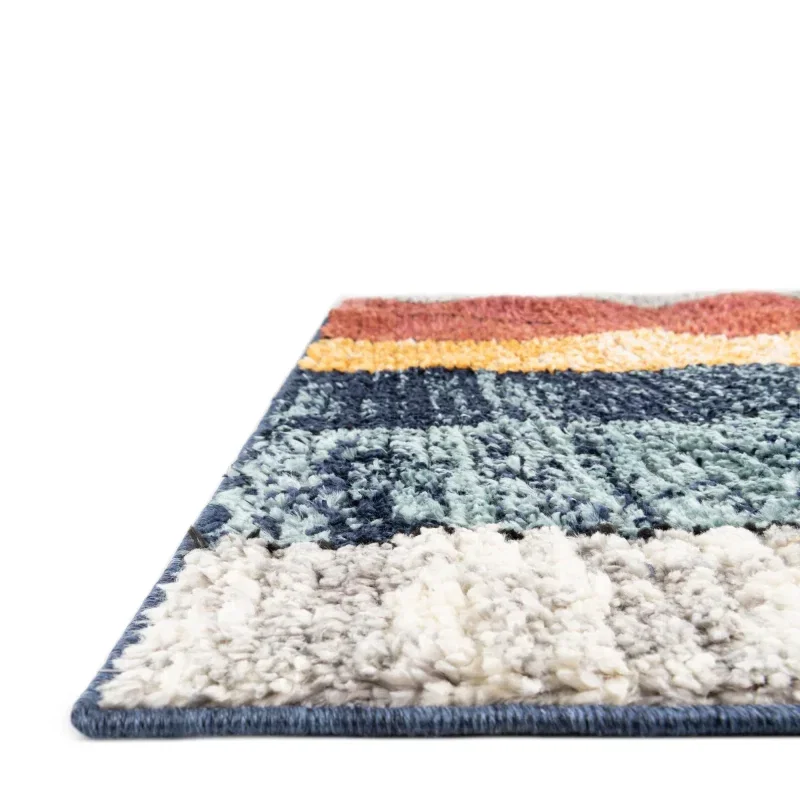 mosaicos de rayas en multicolor