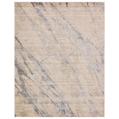 Tapete Zen Vetas de Mármol en Beige y Gris
