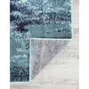 oasis abstracto en azul