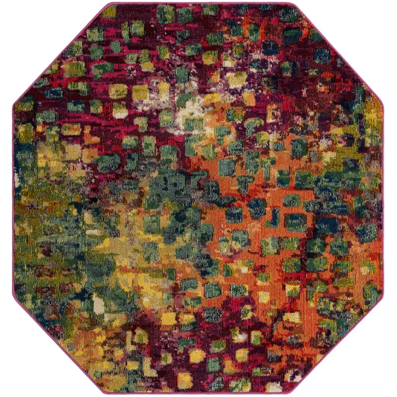 Tapete Oasis con Manchas Multicolor, detalle 10