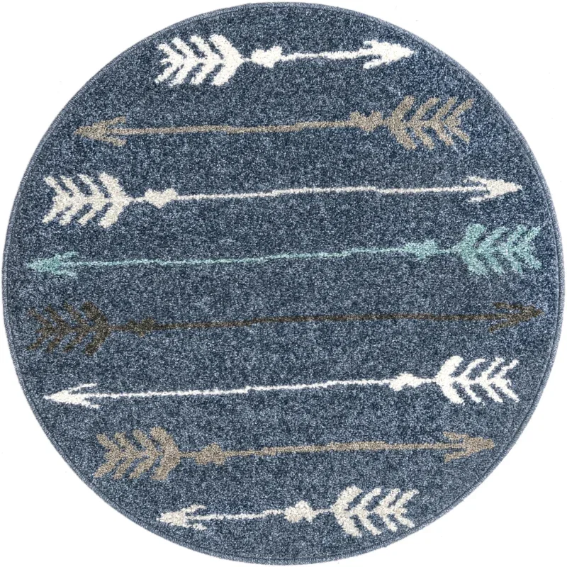 otono flechas azul marino