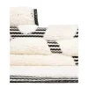 Tapete Prisma Columnas y Rombos en Marfil