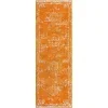 prismatico medallon en naranja